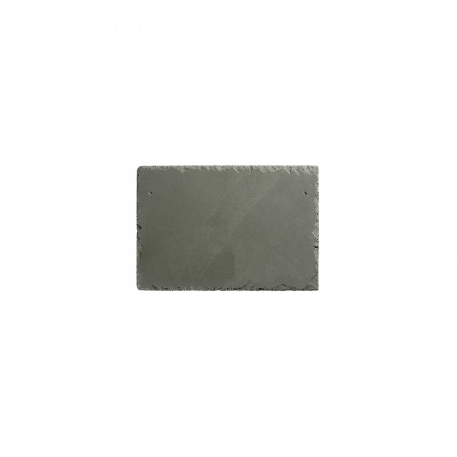 Skalūnas RECTANGULO GREY GREEN CINZA, 32x22 cm, 5-6mm, Exellent